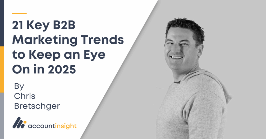 12 Key B2B Marketing Trends