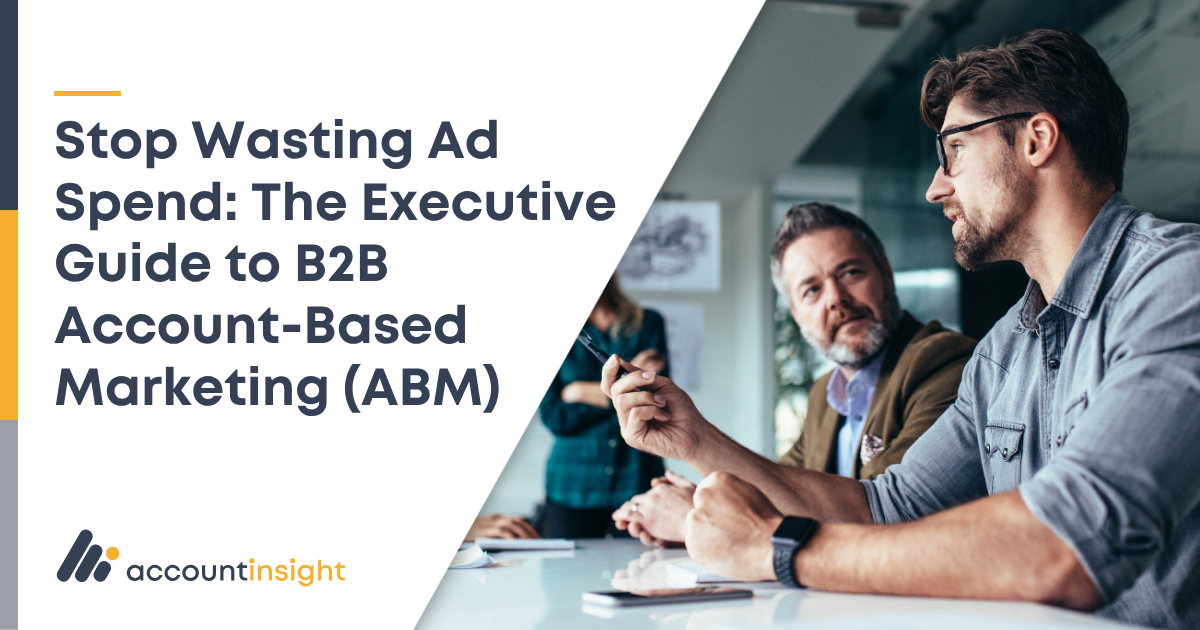 Stop Wasting Ad Spend - The Executive Guide to B2B Account-Based Marketing